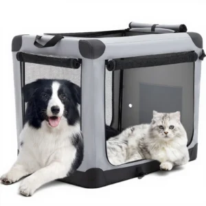 Oxford Fabric Foldable Soft Dog Crate